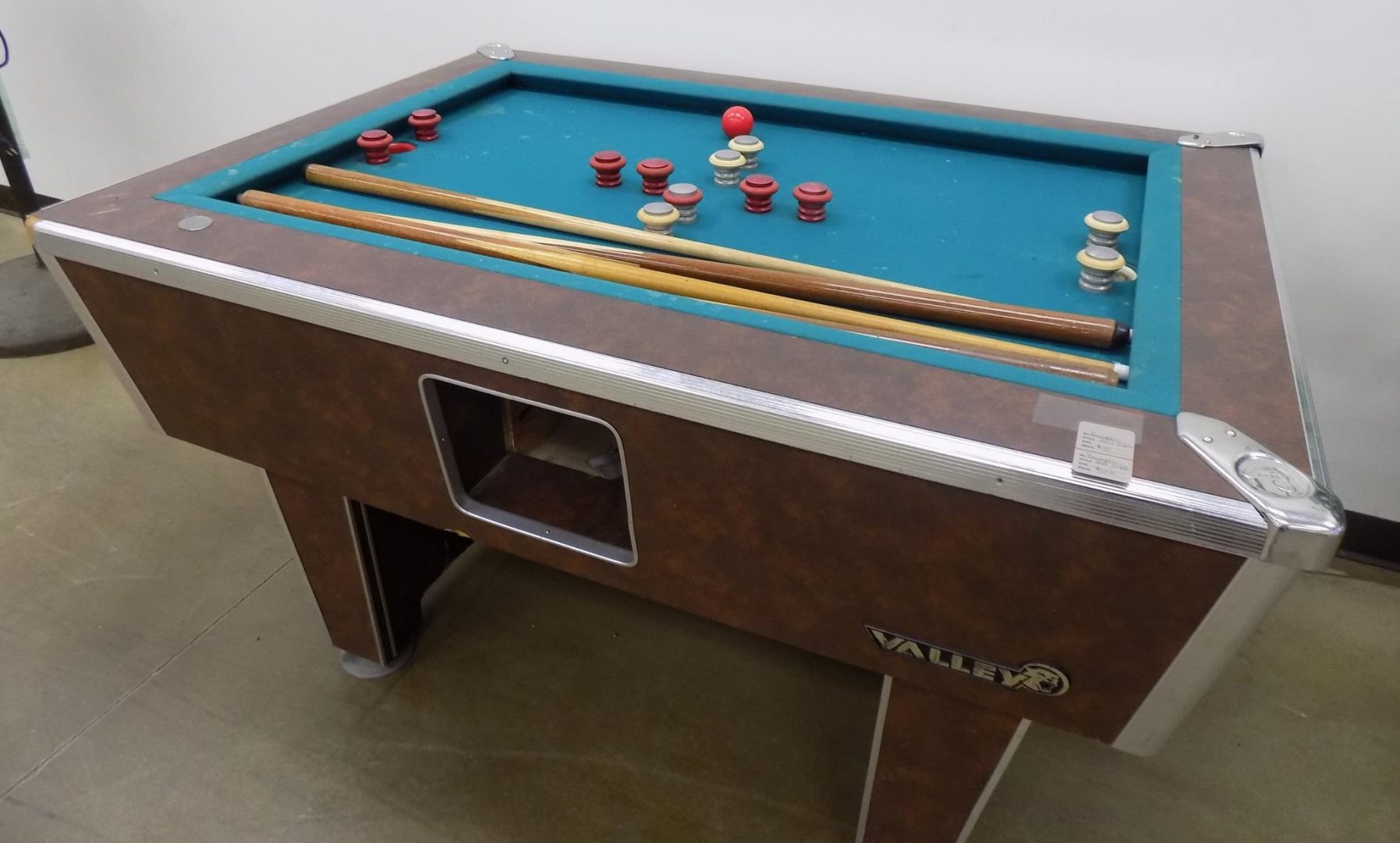 valley pool table bumpers