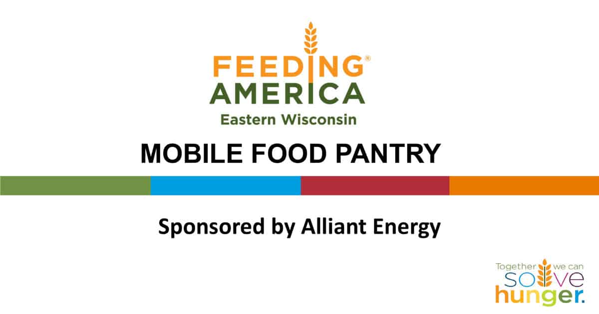 Thursday August 2nd Feeding America S Mobile Food Pantry Visits