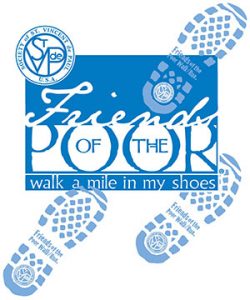 St. Vincent de Paul Friends of the Poor walk. 