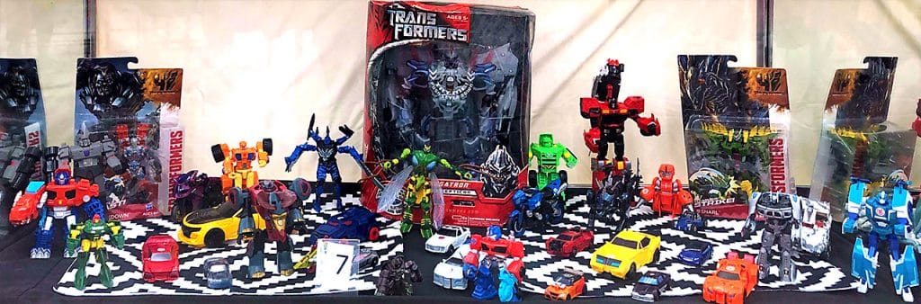 Transformers toy lot.