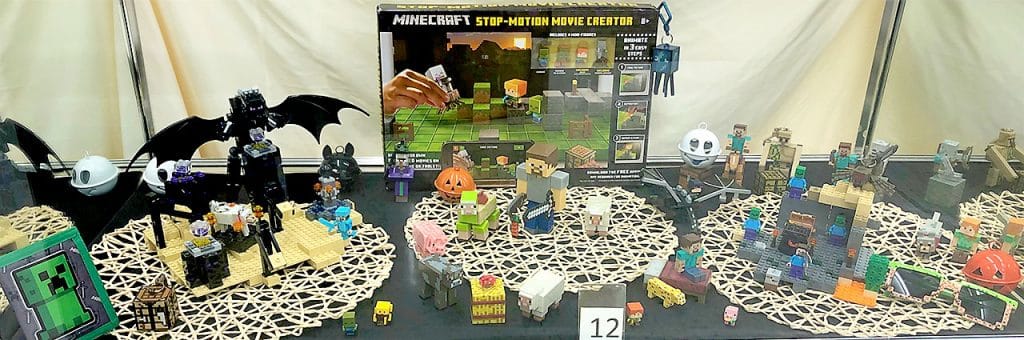 Minecraft toy lot.
