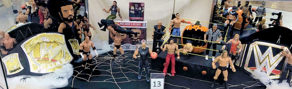WWE toy lot.