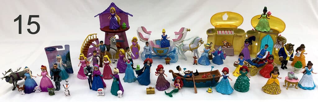 Disney Princess figurines assortment.