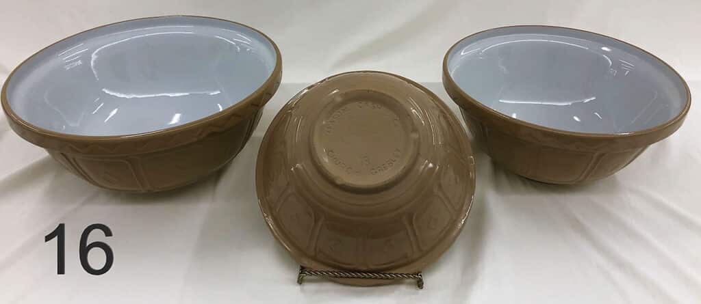 Mason Cash Co. | Church Gresley bowls.