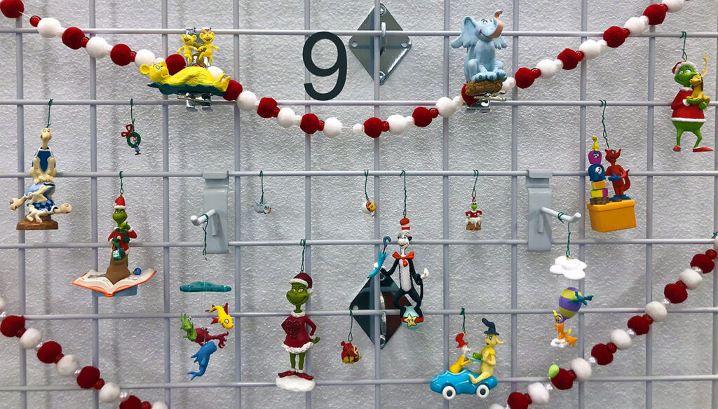 Dr Seuss Hallmark ornaments collection.