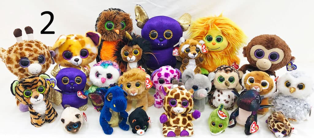 Ty Beanie Boos collection.