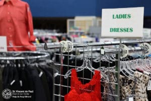 Clothing 50% Off Sale 10/14/21: Ladies dresses section.