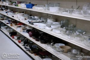 Housewares & Vintage Sale: used ceramic and glass bowls for sale in Fond du Lac.