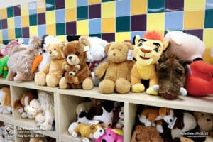 Toy Sale in Fond du Lac: Lion King stuffed animals for sale.