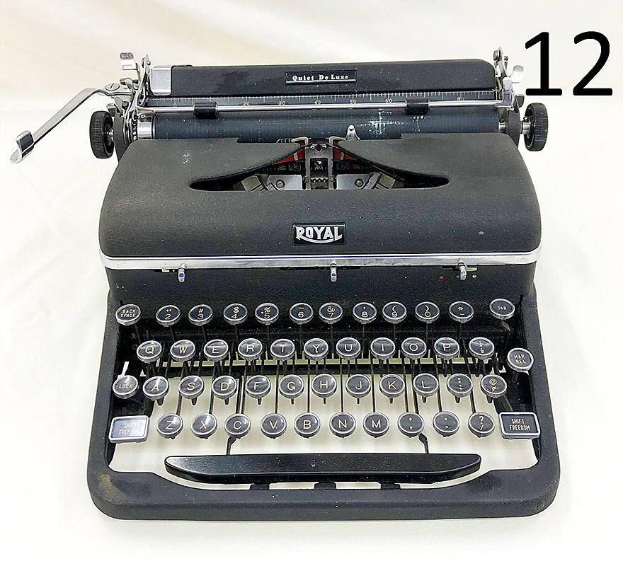 Vintage Royal typewriter.