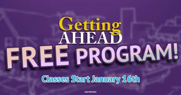 Getting Ahead Program: Getting Ahead Class on 01/16/2023.