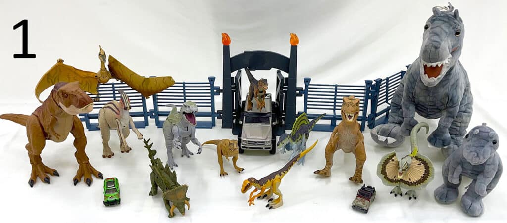 Jurassic Park toys.