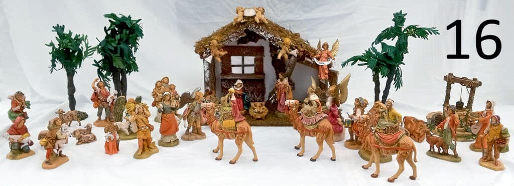 Fontanini Nativity set.