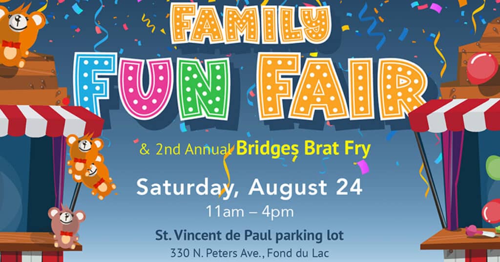 SVDP Family Fun Fair event on August 24th. Family Fun Fair event (08/24/2024).