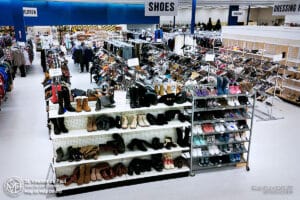 Shoes SVDP FdL Storewide sale (Photo Date: 04/01/2025).