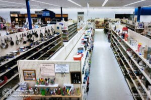 Storewide sale at SVDP FdL (Photo Date: 04/01/2025).
