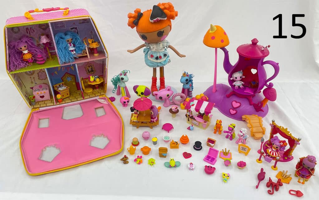 Lalaloopsy toys.