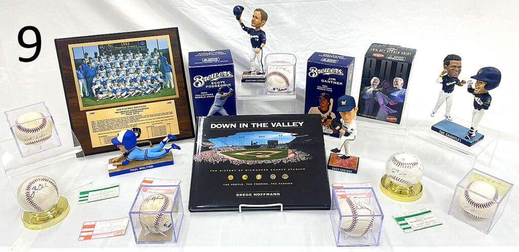 Brewers baseball collection.