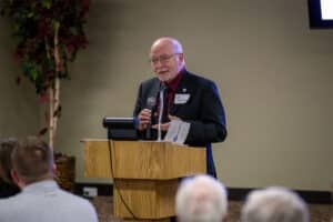 Robert Hartzheim at the Servants of the Poor Banquet.