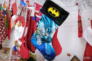 Black Friday Sale 4 Christmas Batman stockings (10/28/25).
