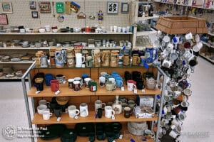 Black Friday Sale 6 Vintage cups at SVDP in Fond du Lac (10/28/25).
