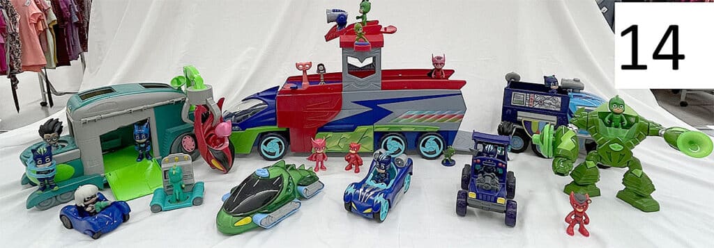 PJ Masks toys.
