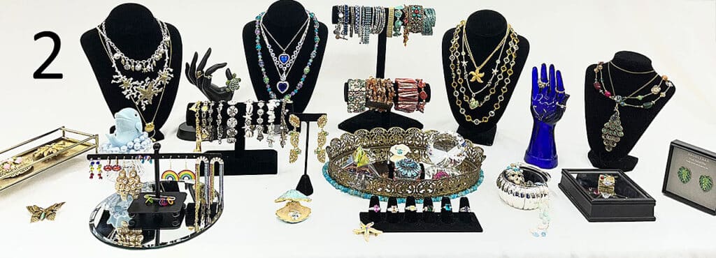 Women's summer jewelry.