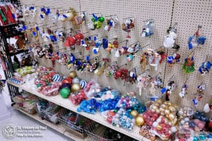 Christmas in July Sale 2 Christmas ornaments at SVDP FdL (Photo: 05/21/2026).