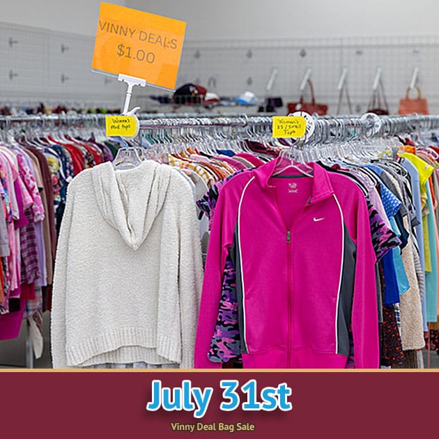 St. Vincent de Paul Fond du Lac County 1 Vinny Deal Bag Sale in Fond du Lac. Vinny Deal Bag Sale on 07/31/2026.