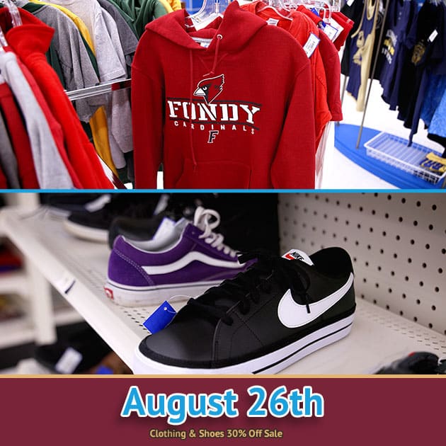 St. Vincent de Paul Fond du Lac County 1 Cloathing and Shoes sale at SVDP. Cloathing and Shoes 30% Off Sale on 08/26/2026.
